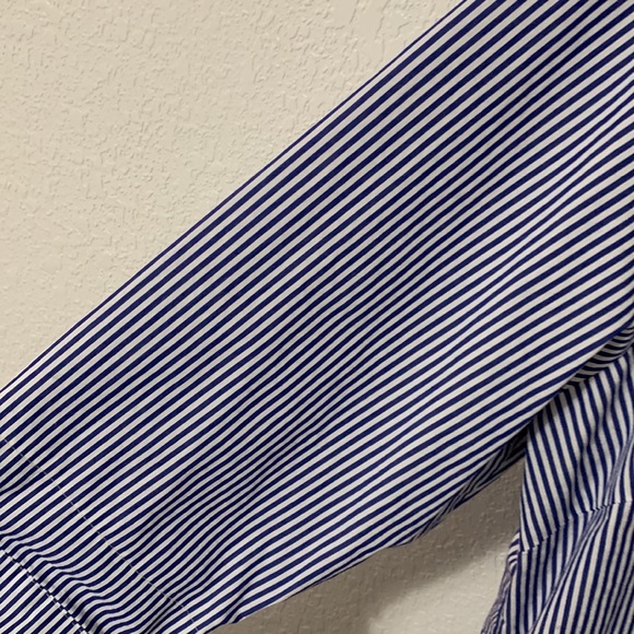 Blouse blue whit stripe   I have black and white also - Picture 4 of 5